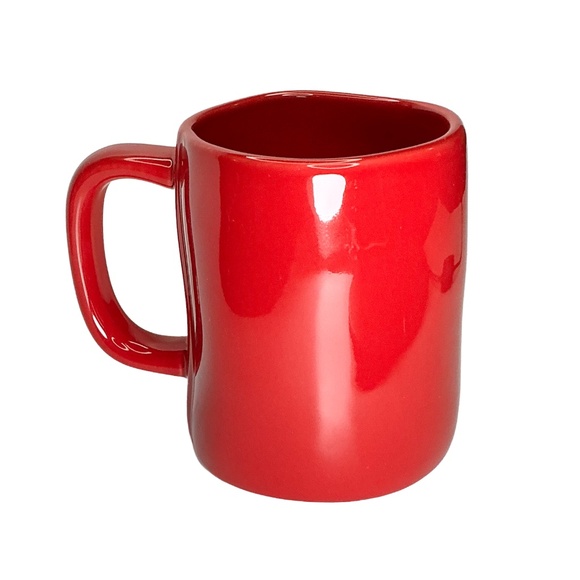 Rae Dunn Mug Jingle Bell Red Gloss - Picture 3 of 4